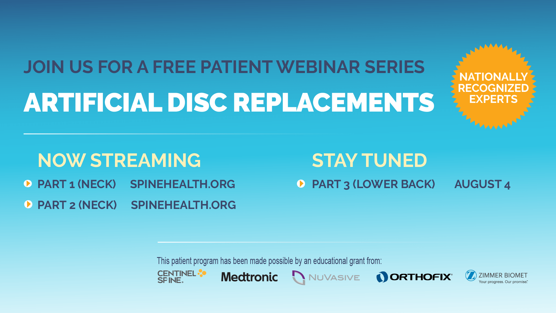 Artificial Disc Replacement
